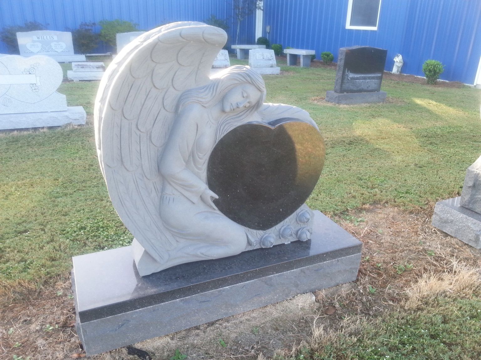 Custom monument design 2 by Jeff Davis Monument Company