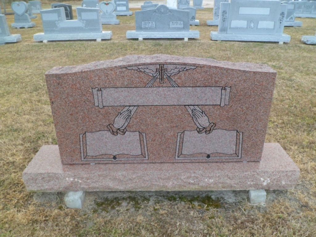 Custom monument design 14 by Jeff Davis Monument Company