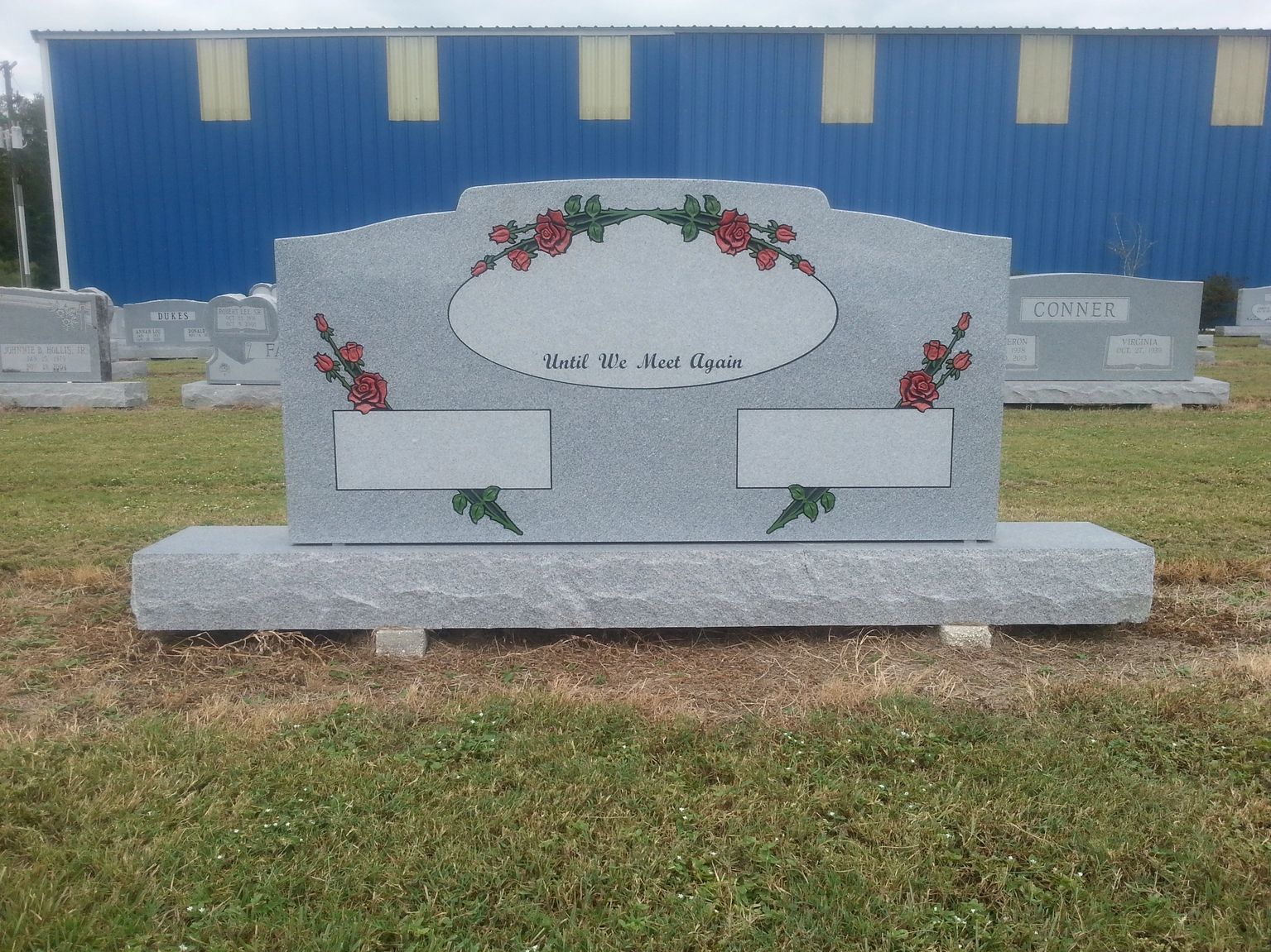 Custom monument design 1 by Jeff Davis Monument Company